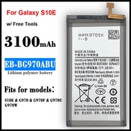 แบตเตอรี่🔋สำหรับ Samsung Galaxy S10 Edge S10E SM-G9700 EB-BG970ABU /3000-3100MAh Bateria S10E G970 G