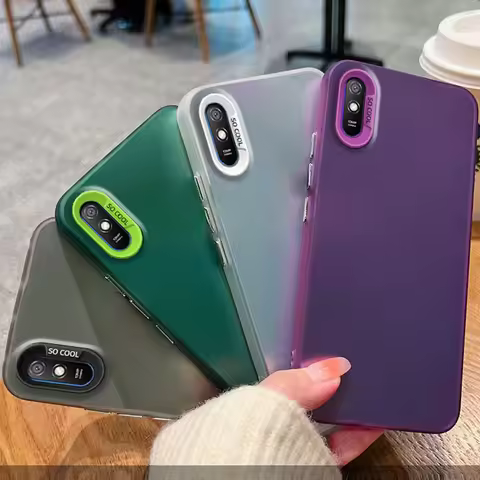 For Xiaomi Redmi 9A Case Redmi 9AT Phone Cover Redmi 9i Cases Redmi 9A Sport 9i Sport Luxury Metalli