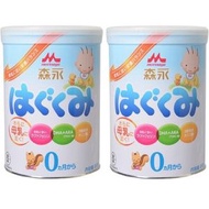 【2罐組】森永嬰兒奶粉 Hagukumi（大罐裝）810g