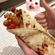 Taoyuan Shipment Stationery Box Simulation Indian Flying Cake Pancake Pencil Case Niche Baking Strin