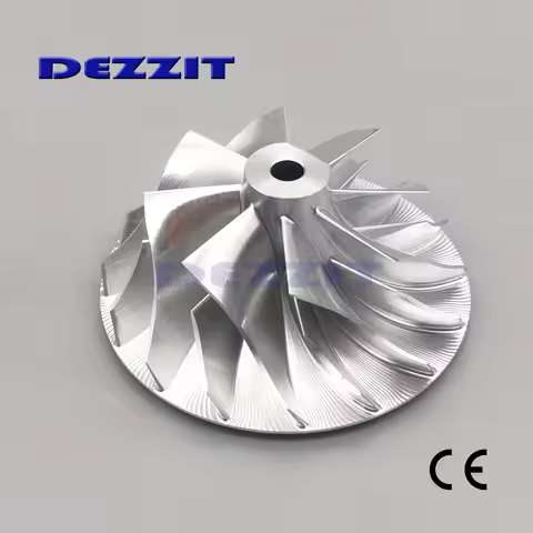 H1E 60/82mm 8+8 blades Performance Turbo Billet Compressor wheel/Milling wheel turbocharger parts