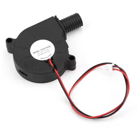 DC Blower 8800RPM 7300RPM 12V 5015 50MM Cooling Fan for 3D Printer Oil Bearing Brushless DC Cooling 