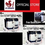 Top Box Aluminium EMS ADVENTURE OMEGA
