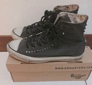 Converse 卯釘 皮繩 仿舊 帆布鞋