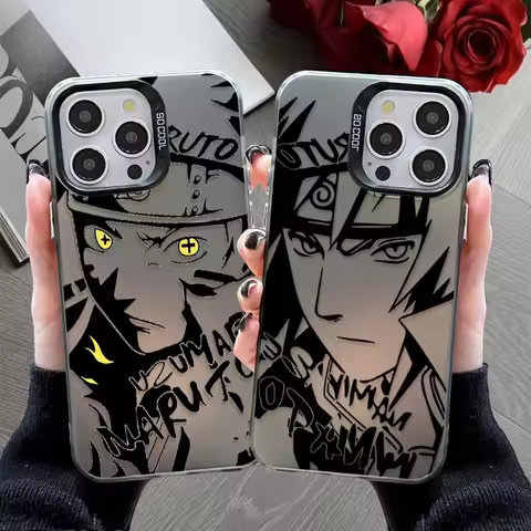 Anime N-Naruto Sasuke PC Hard Phone Case for iPhone 17 Air 16 15 11 12 14 13 Pro Max XS X XR Plus 8 