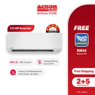 Acson REINO Inverter Air Conditioner 1.0HP R32 A3WMY10BNF  FOC TNG RM50 RELOAD PIN