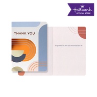Hallmark Greeting Card (THANK YOU) with Envelope 18cm x 13cm