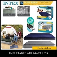 Intex Airbed Air Mattress Single, Super Single, Queen, Super Queen &amp; King