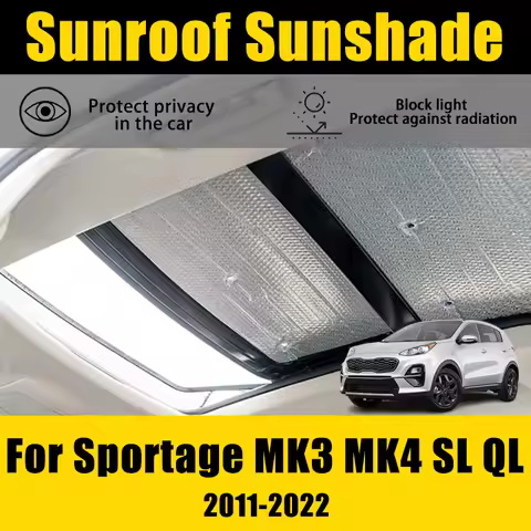 2PCS Car Sunroof Sunshades For Kia Sportage MK3 MK4 SL QL 2011~2022 2021 2020 Car Heat Insulation Su