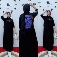 Gamis Wanita Youwill Never By Nabil Jumbo Longdress Kekinian