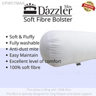【New stock】◑Dazzler Max Soft &amp; Comfortable Fibre Five Star Bedding Good Quality Bolster Pillow Bantal Peluk Tidur 22cm x