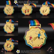MAGICIANOK Gold Award, Metal Competitions Prizes Award Medals, Fashion Sport Competition Games Souve