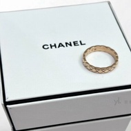 Y2016-CHANEL Coco Crush窄版18K金戒指J11793