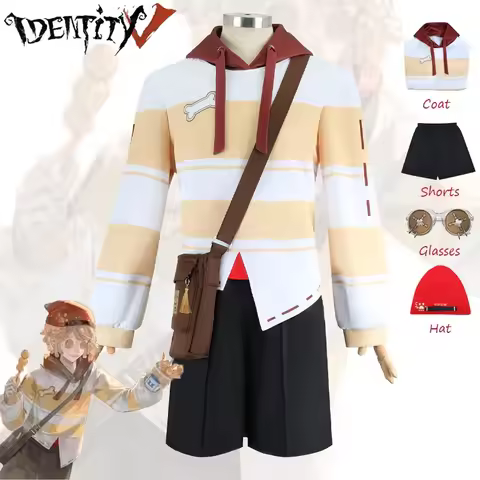 Postman Cosplay Costume Victor Grantz Suit Game Identity V x Lawson Crossover Outfits Halloween Carn