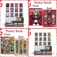 現貨 小丑女 Harley Quinn MARVEL COMICS漫威漫畫 official Movie Poster Book Set 美國入口官方海報一套12張 DC Comics HULK TH