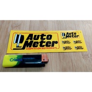 sticker auto meter