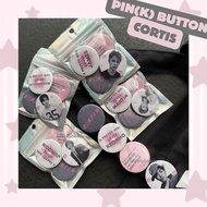 [Contents 4] Cortistic pin button | Mini pin button cortis | Kpop pin | Cortis brooch pin | Pin butt