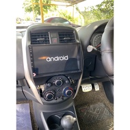 (READY STOCK)ON SALES NISSAN ALMERA 2012-2015-2020 9" CAR ANDROID 11.0 PLAYER FREE REAR CAMERA