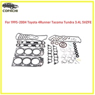 1set Engine Overhaul Gasket Seals Kit For 95-04 Toyota 4Runner Tacoma Tundra 3.4L 5VZFE Car Accessor