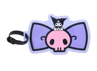 💜Sanrio Kuromi罕有公仔行李牌掛件Luggage Tag 手袋掛飾 可羅米公仔行李牌／卡套 Travel旅行喼用品 Purple Ribbon Suitcase Tag Name Card
