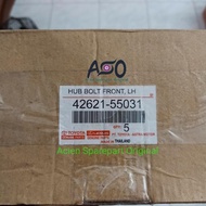 Dutro Dyna Ht130 Ht 130 Front Wheel Bolts Kiri -- Vat123
