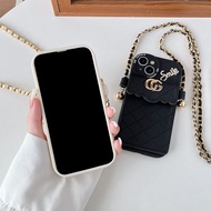 Classic Chain Case TDJ14 EQ18 for Xiaomi Redmi Note 5 Pro 7 8 9 10 10s 11 11s 12 13 14 5G TECNO Pova