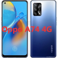 [TWOS] 360 Metal Cover For Oppo A74 4G Magnetic Flip Case For Oppo A74 4G Cases Double Glass Oppo A 