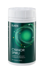 Elken CYANOR Spirulina 120 / 600 / 1000 Tablets