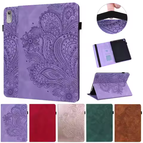 For Lenovo Tab P11 Gen2 Gen 2 Case 11.5 inch Cute Flower Embossed Soft TPU Silicone for Lenovo Tab P