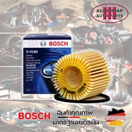 ไส้กรองน้ำมันเครื่อง BOSCH รุ่น O0189 สำหรับ Toyota Altis 2010 (ไส้กรองกระดาษ)