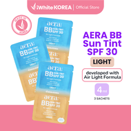 Aera by iWhite Korea BB Sun Tint SPF 30 Light Sachet 4ml - (Bundle of 3)