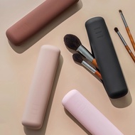 Waterproof Silicone Makeup Brush Bag Durable Eco-Friendly Beauty Tool Organizer Travel Case
