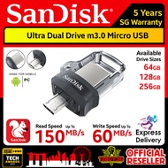 [12BUY] Sandisk Ultra Dual Drive m3.0 USB Flash Drive 256GB DD3