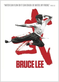 Bức Tranh In Nghệ Thuật Câu Nói Nổi Tiếng của Bruce Lee Poster Lụa Trang Trí Nhà