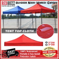 (READY STOCK) Night Market Canopy Camping Tent 3x3m Payung Niaga Canopy Lipat Kanopi Penuh Khemah Niaga Pasar Malam 10 Kaki