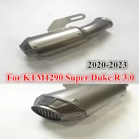 For KTM1290 Super Duke R 3.0 KTM 1290 Exhaust Systems Escape moto Muffler Stainless Steel Exhaust ta