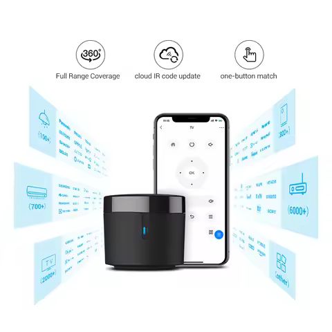 BroadLink RM4 Mini IR WiFi Smart Home Automation Universal Remote Control Bestcon RM4C Controller Wo