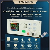 โมดูลแรงดันไฟฟ้า Power Supply XY6020 XY6020-W DC Step Down Voltage Buck Converter 20A 1200W ปรับแรงด