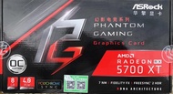 VGA  ASROCK Phantom Gaming RX 5700 XT OC 8GB GDDR6 มือสอง มีกล่อง One