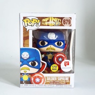 Model Funko Pop Soldier Supreme (Glow in the dark) - Walgreens Exclusive genuine USA