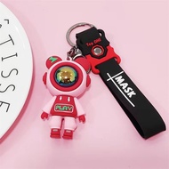 Gantungan Kunci Astronot Karakter Lucu Keychain Baju Mobil Motor Tas Serbaguna Kartun Lightning Beru