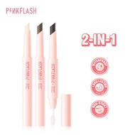 PINKFLASH PF-E28 2-in-1 Waterproof Sculpting Brow Wax With Brush Long-lasting Soap Eyebrow Makeup
