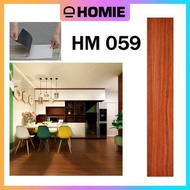 [BOX] DIY HOMIE VINYL FLOORING SELF ADHESIVE (WITH GLUE) 36keping 54sqft WOODEN/WATERPROOF/MURAH