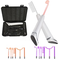 Newest 6 in 1 Spark Electrodes High Frequency Neon & Argon Skin Tightening Hair Follicle Facial Beau