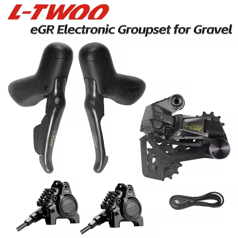 2026 New LTWOO EGR Wireless Gravel Electronic Groupset, 1x12s / 1x11s / 1x10s, APP Programming