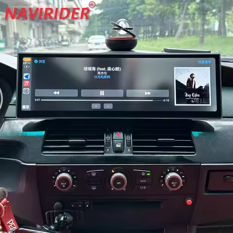 14.9" Android Auto For BMW 3 Series E92 E60 E61 2007-2013 CIC CCC Stereo Carplay Car GPS Navigation 