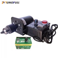 400W Drill Chuck Spindle Forward and Reverse Speed governor B12 B16 Engraving Machine Spindle Motor 