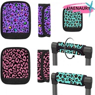 UAENAURY Stroller Armrest Cover, Felt Anti-slip Luggage Handle Cover, Portable Soft Replacement Stro