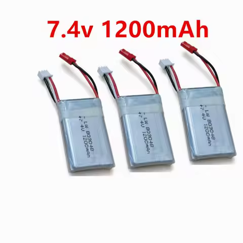 7.4v 1200mah Lipo Battery 803048 For MJXRC X600 U829A U829X X600 F46 X601H JXD391 FT007 RC Drone 7.4