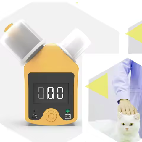 Animal Automatic Apnea Monitor Breathing Safe Respiratory Monitor Anesthetic Monitoring Veterinary P